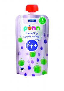 Põnn Organic blueberry-apple puree 100 g